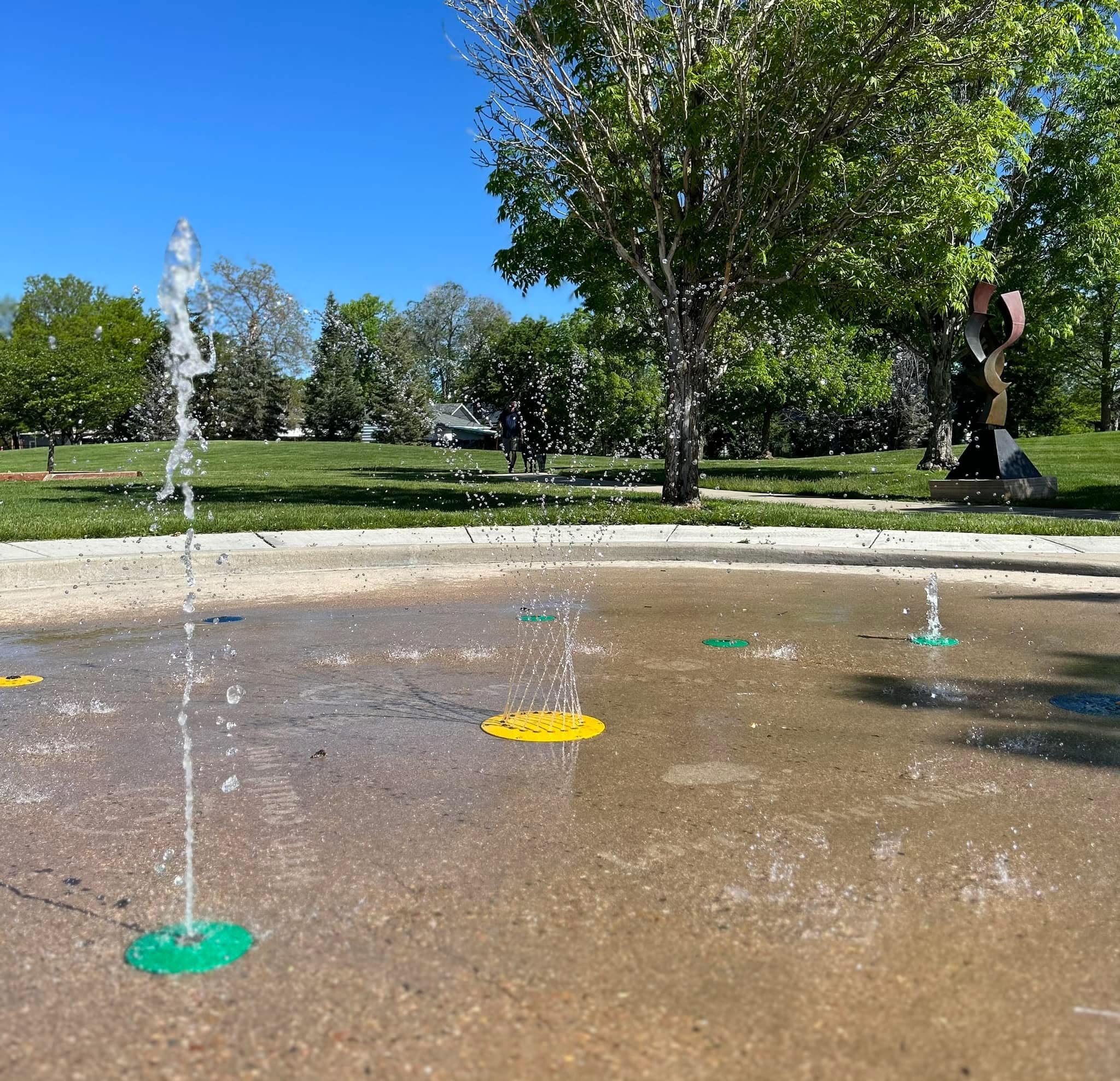 Fans - Update: The splash pad at Louisville Community Park is up and ...