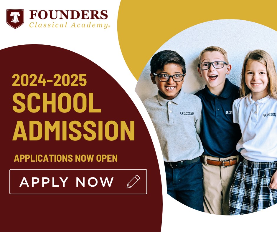 Our application... - Founders Classical Academy - Bentonville | Facebook