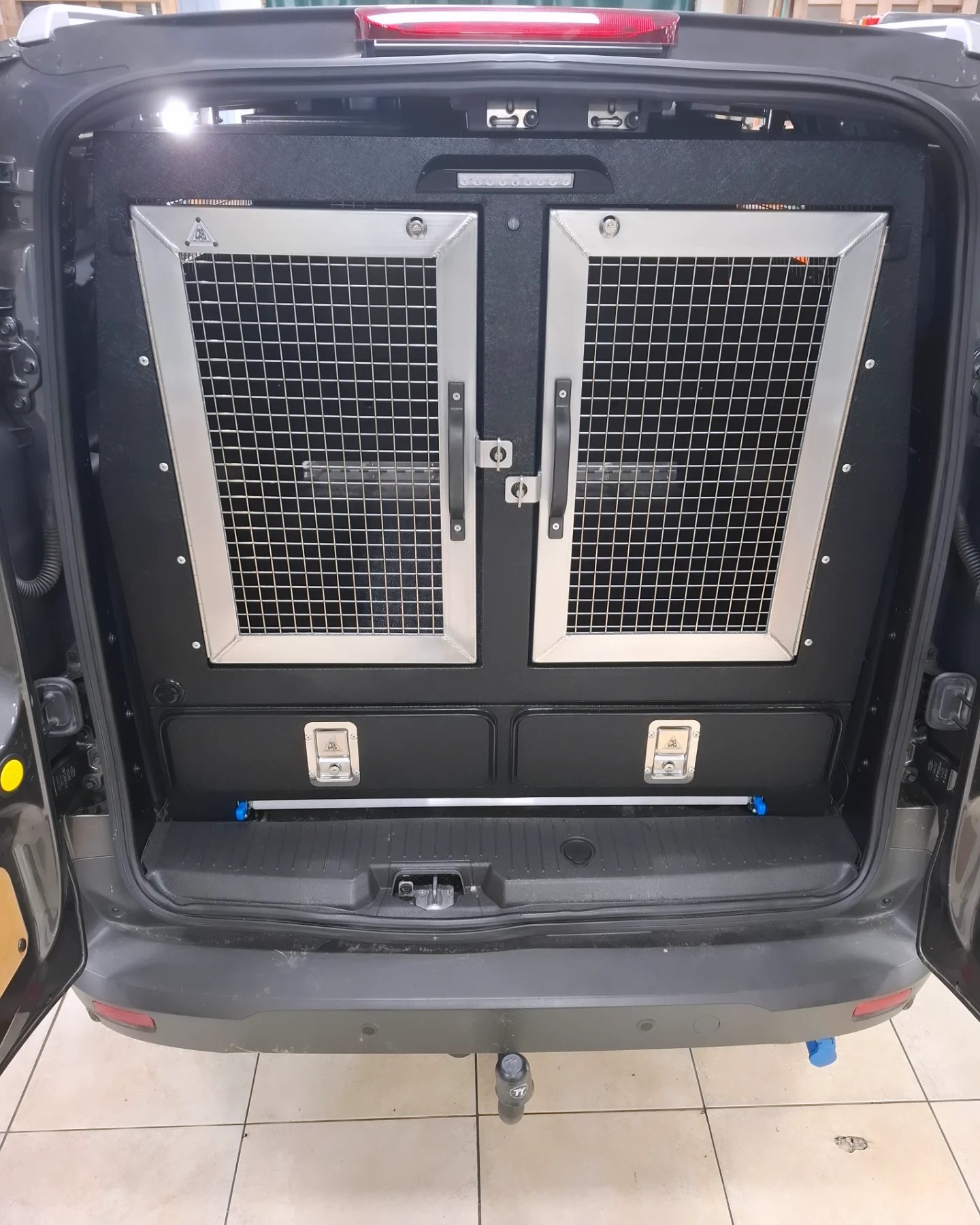 CAB Boxes - Ford Transit Connect fitted with a double... | Facebook