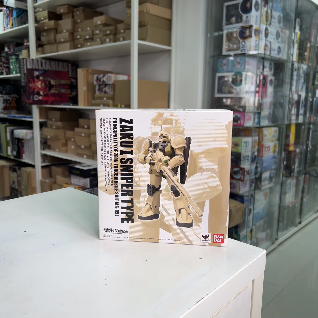鬍鬚仔玩具- Robot魂Ka Signature Zaku I Sniper Type 90%新, 日版$580