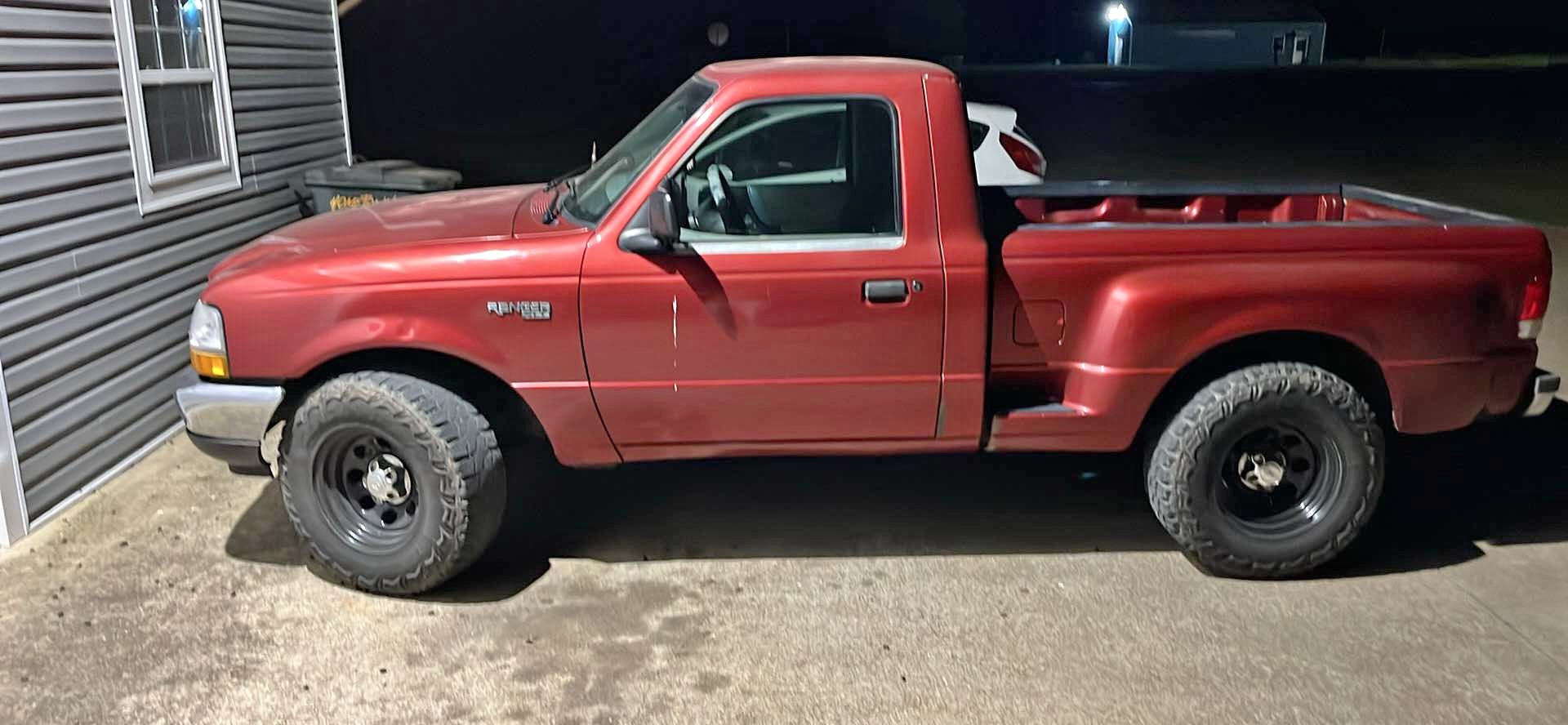 Would like to trad2000 Ford Ranger stepside 300,000 miles five speed ...