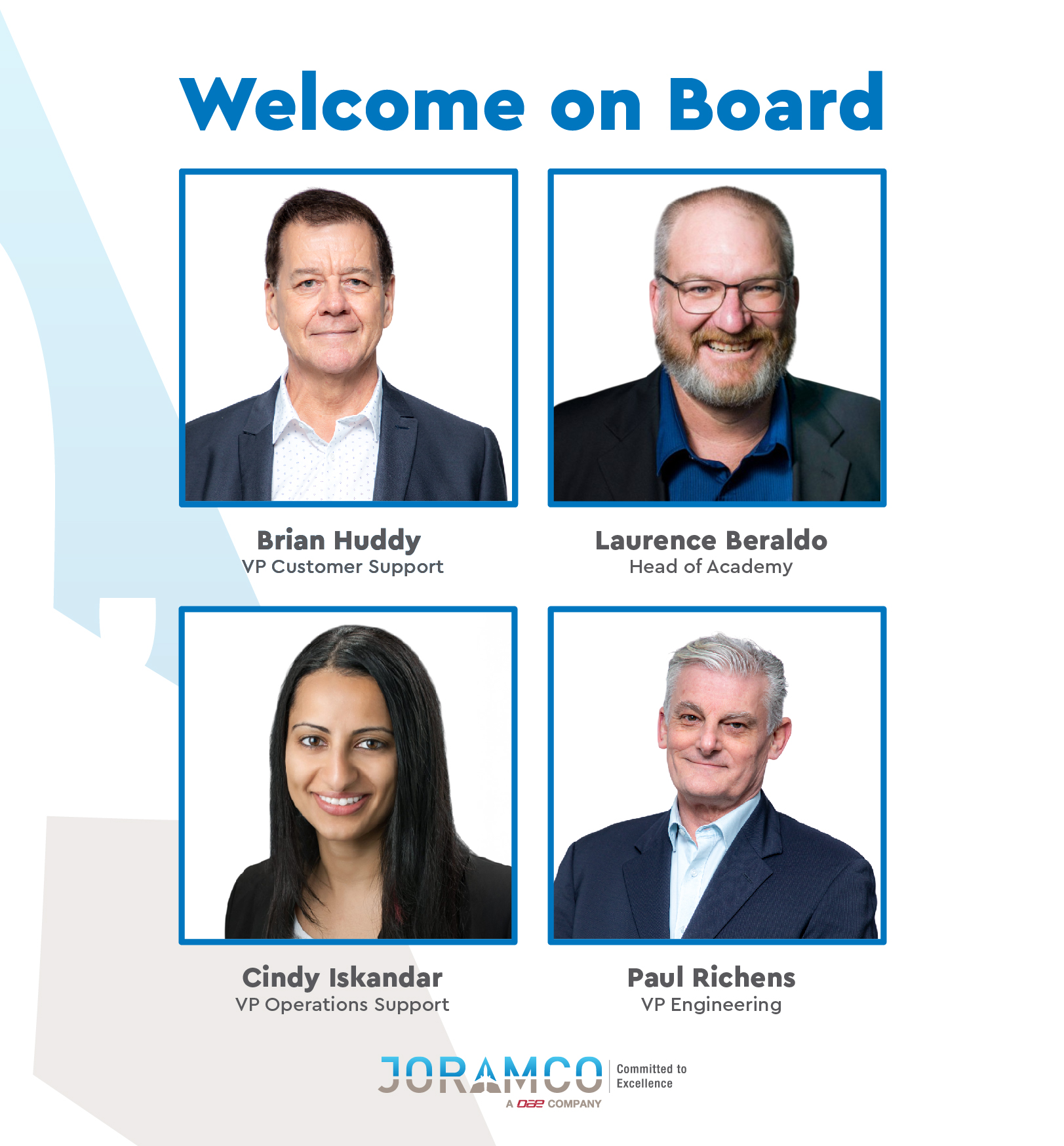 Joramco - 𝐖𝐞𝐥𝐜𝐨𝐦𝐞 𝐨𝐧 𝐁𝐨𝐚𝐫𝐝 As we gear up for 2025, we... | Facebook