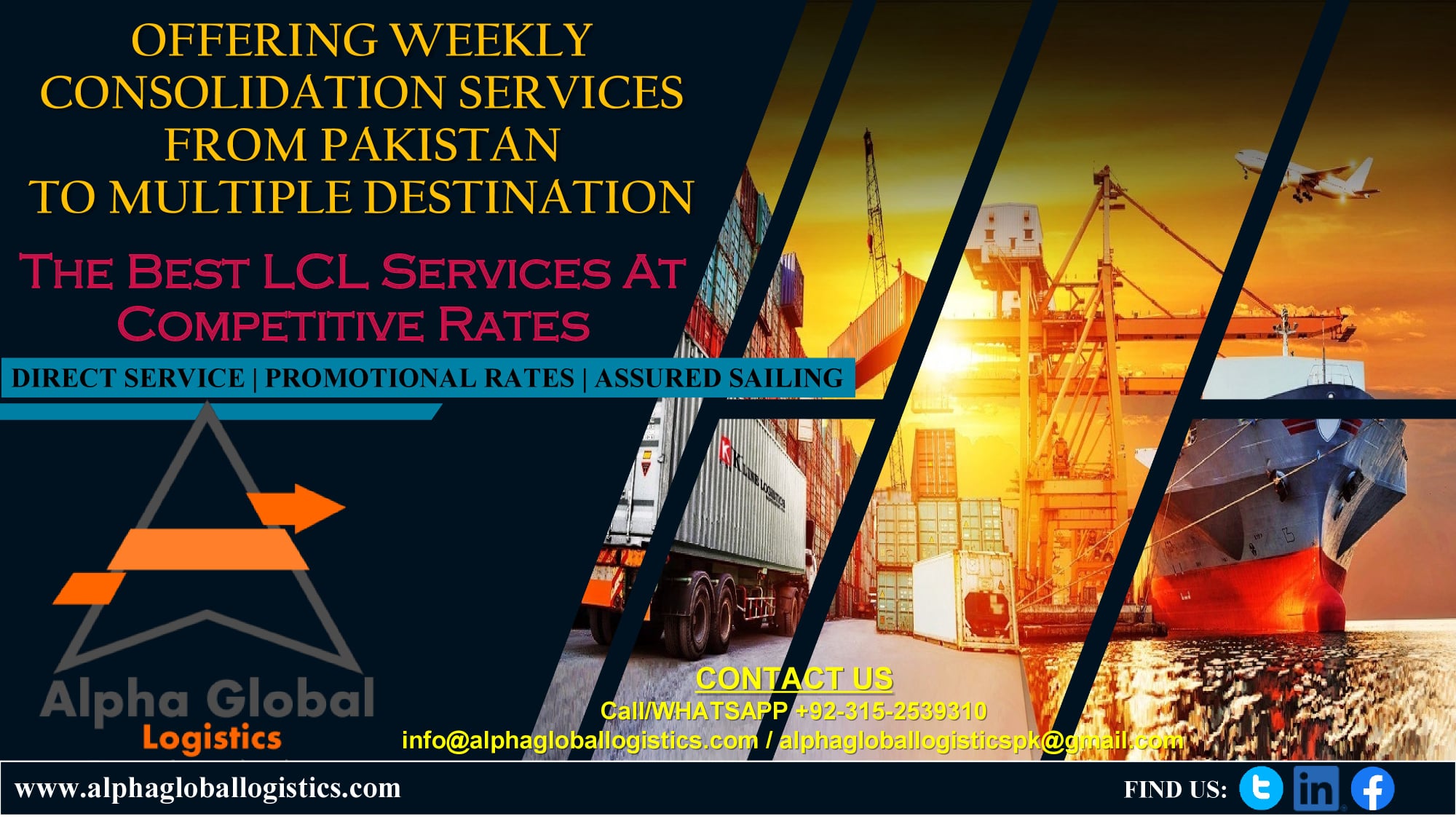 Alpha Global Logistics | Karachi