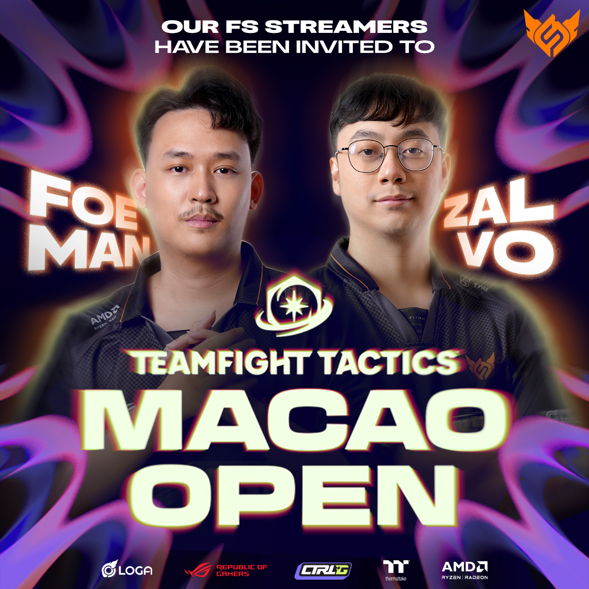 FULL SENSE - Foeman & Zalvo บุกตะลุยงาน TFT Macao open !!!... | Facebook