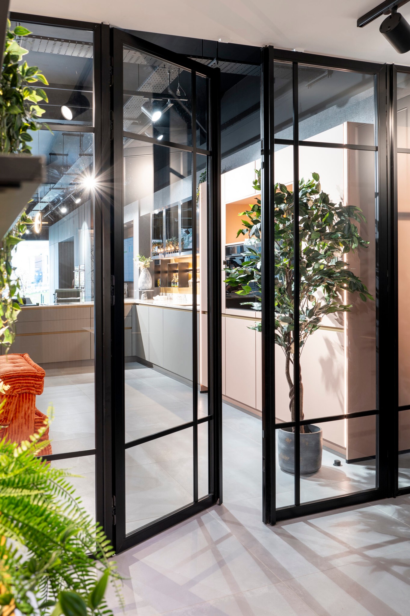 Super - Our internal glass hinge doors are designed to flood your space ...