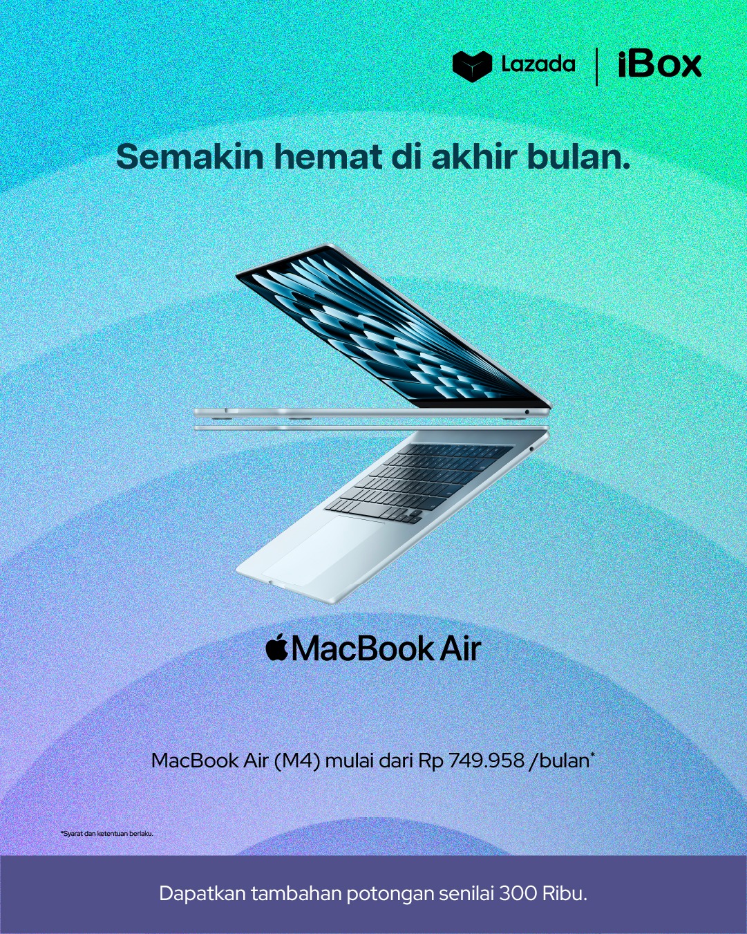 iBox - Semakin hemat di akhir bulan. Miliki MacBook Air (M4) dengan ...