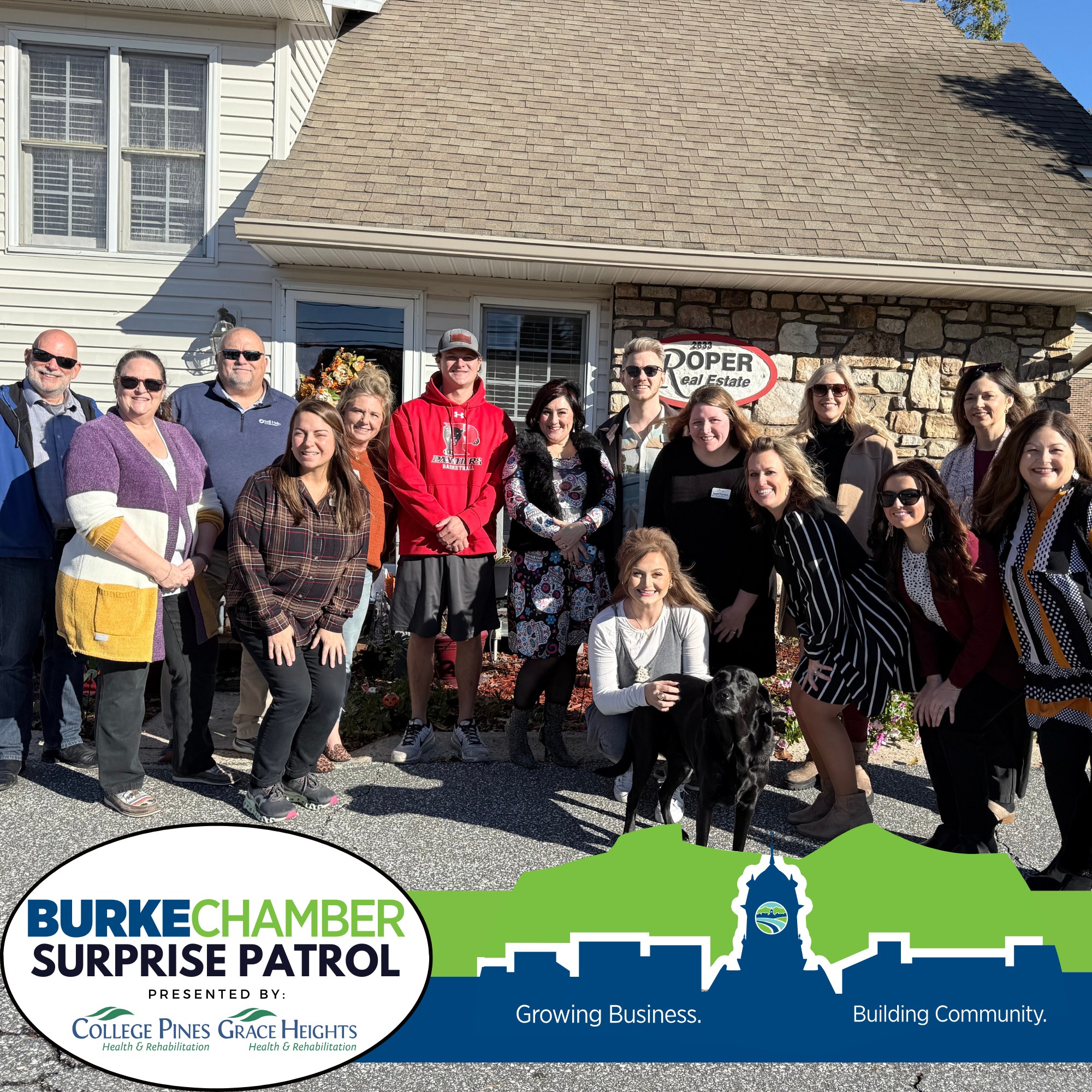 Burke - 🏠 Stop #3 for the Burke Chamber Surprise Patrol — Roper Real ...
