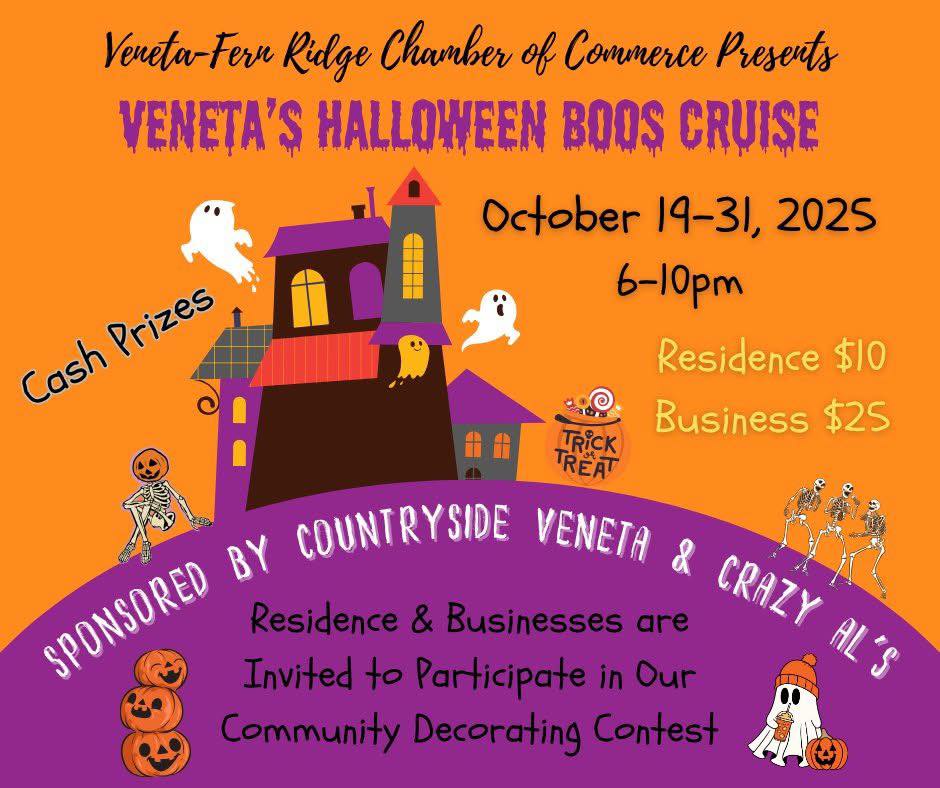 🚗👻Boos Cruise... - Veneta - Fern Ridge Chamber of Commerce | Facebook