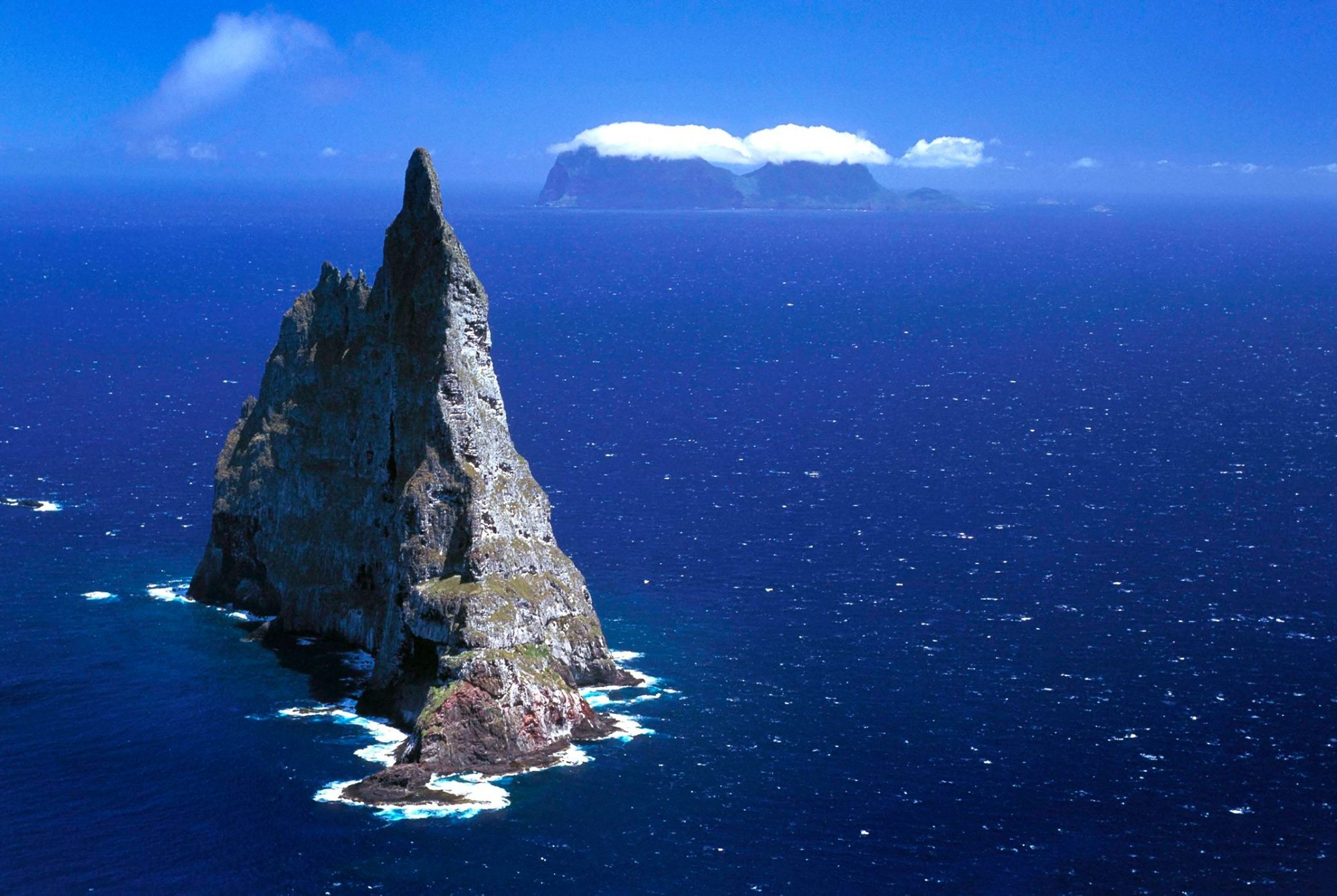 Rare Nature - The Ball’s Pyramid Standing like a gigantic...