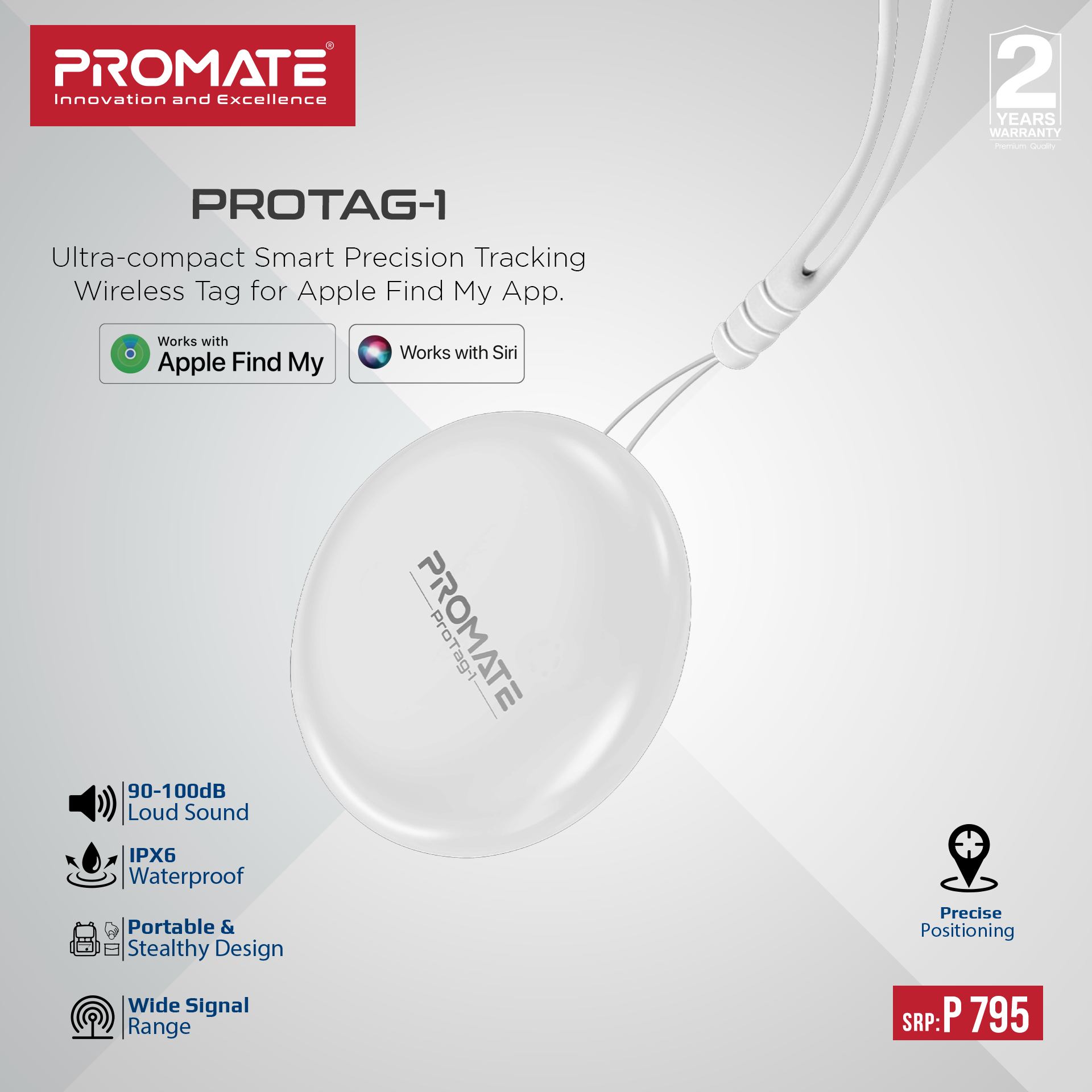 ProTag-1: Track and find your... - Promate Philippines | Facebook