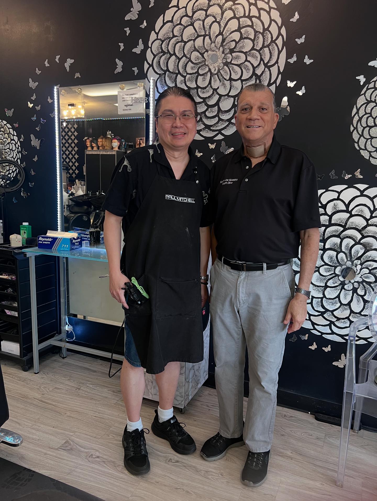 Joe - And we are back visiting our businesses in the community . I ...