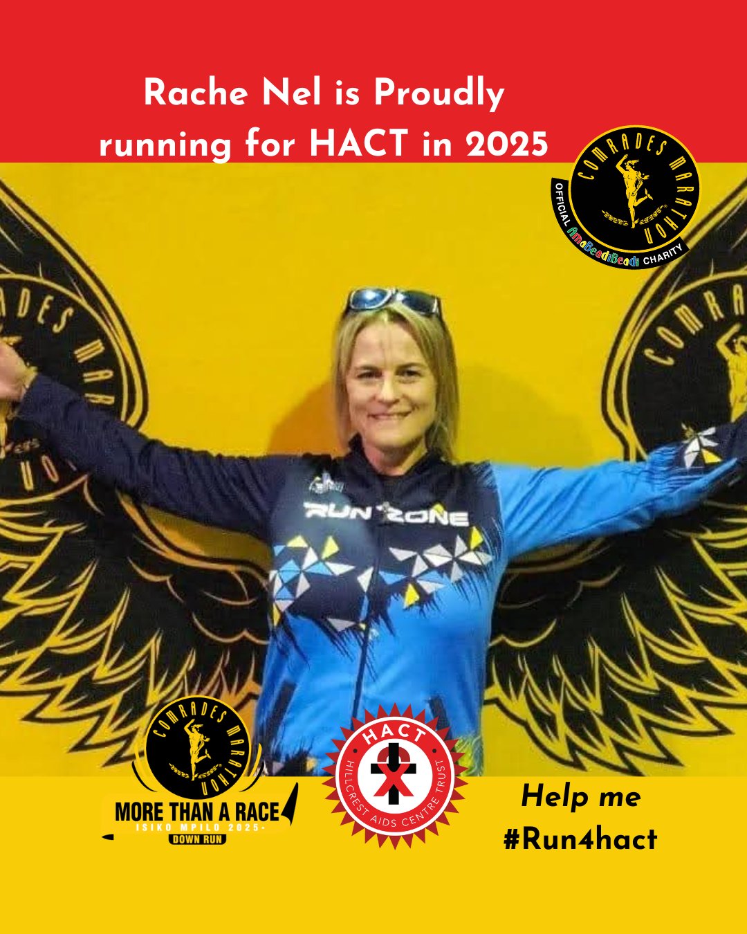 Hillcrest AIDS Centre Trust - Meet our #HACTHERO Rache Nel! In 2025 ...