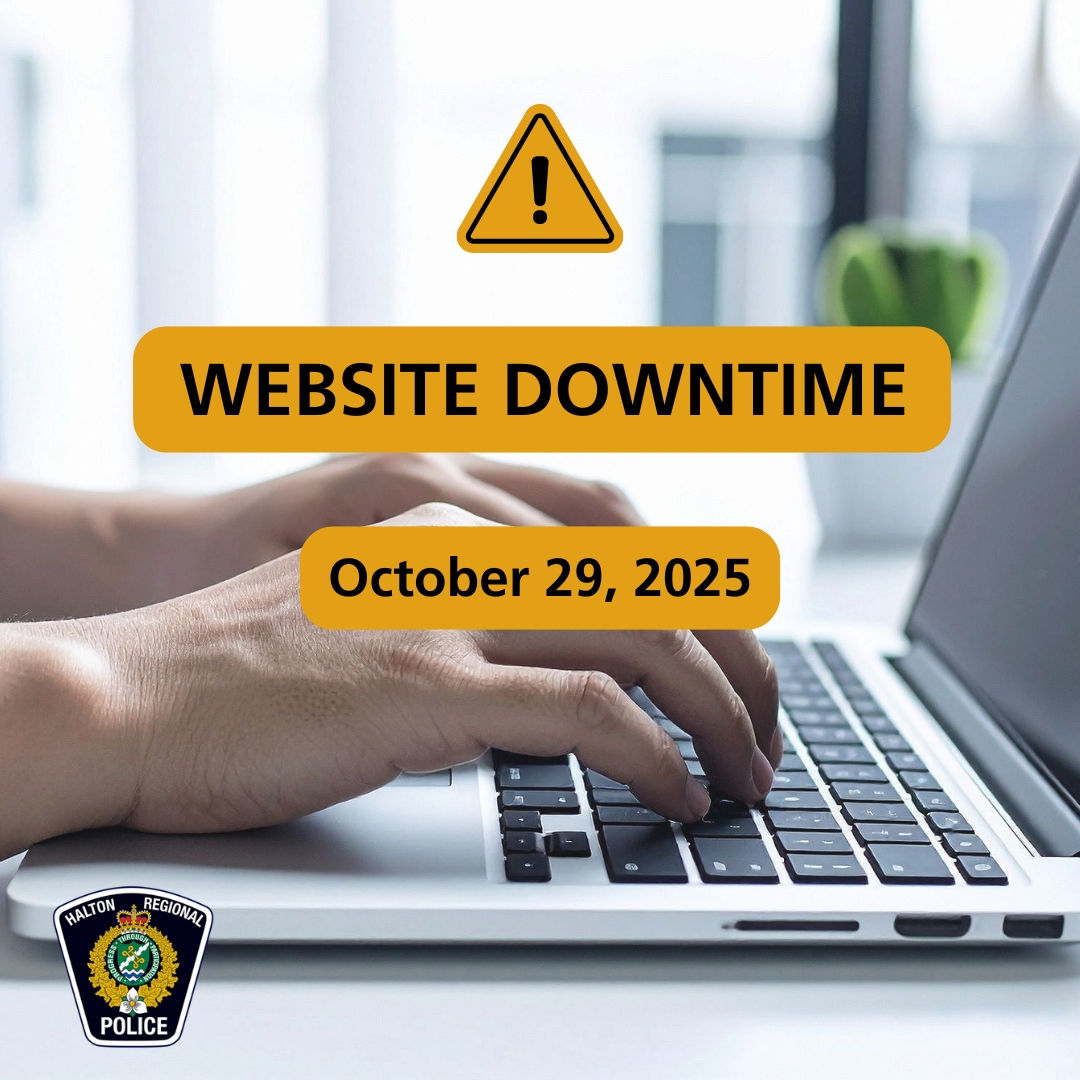 Halton - Please be advised that our external website, haltonpolice.ca ...