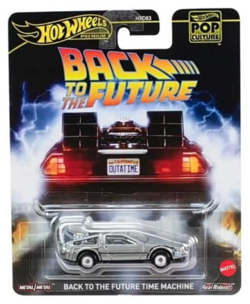 Hot Wheels Back to the Future set at San Diego Comic-Con 2025