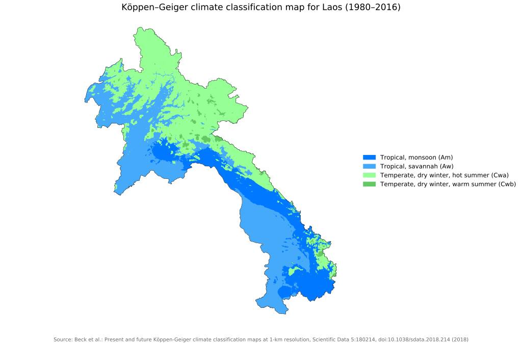 Brilliant - Climate Map of Laos | Facebook
