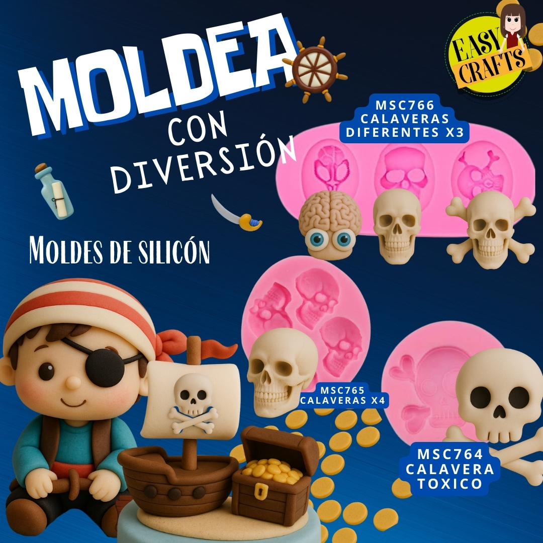 Easy - ☠️⚓ Moldea con diversión al estilo pirata ⚓☠️ Con nuestros ...