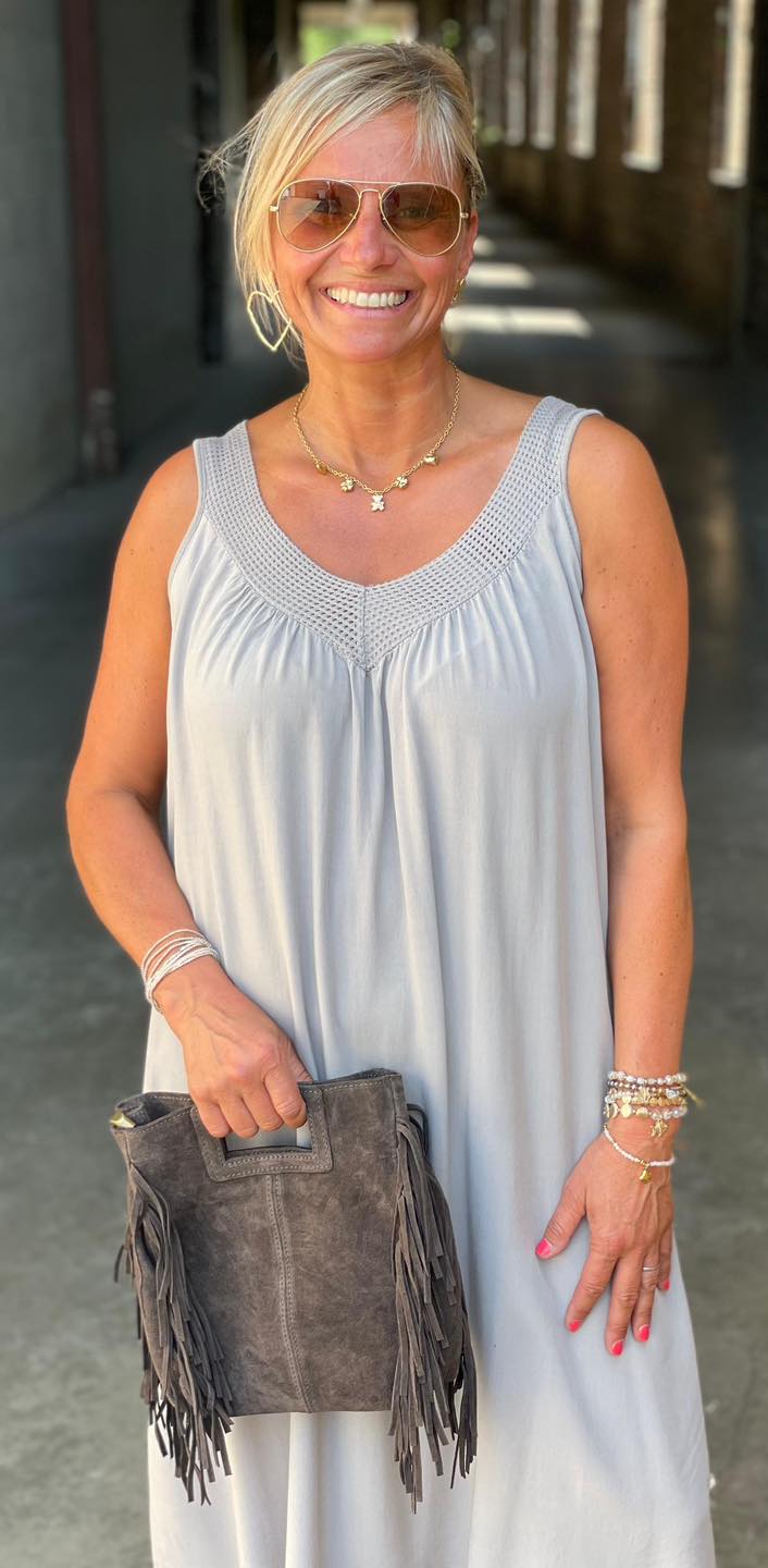 Robe GF FERRE Sans Bretelles Rayures Roses Et Beige - Taille IT 38, Col Chéri, Neuve Sans étiquette