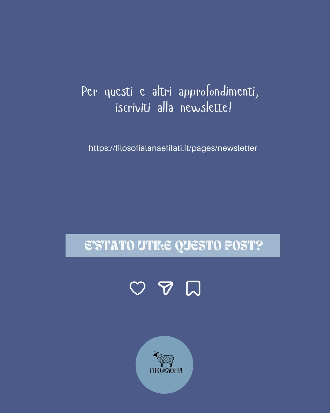 Filosofia - Lana e Filati - #patternfriday Lo so, fa ancora caldissimo ...