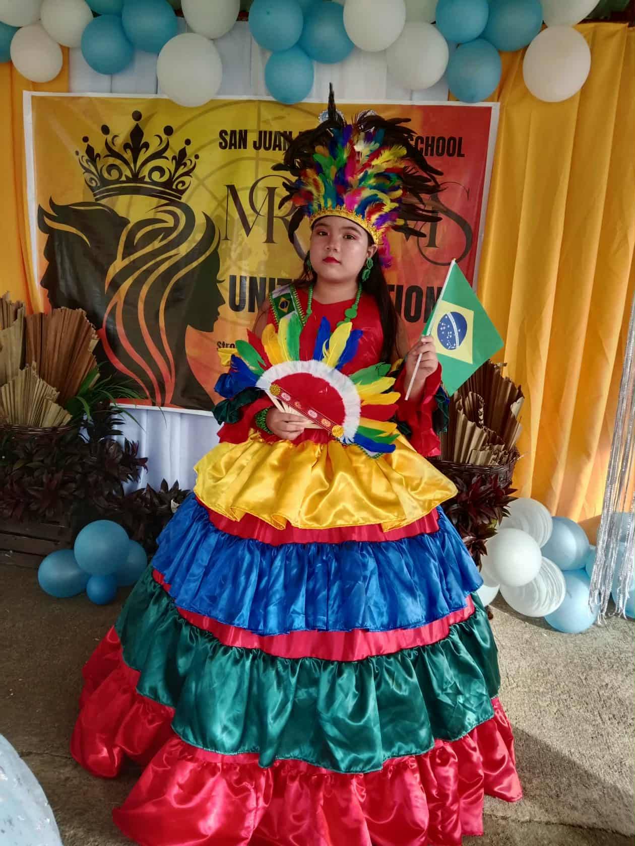 brazil traditional dress Costumized National Costume 🇧🇷 Thank you so much 💓 