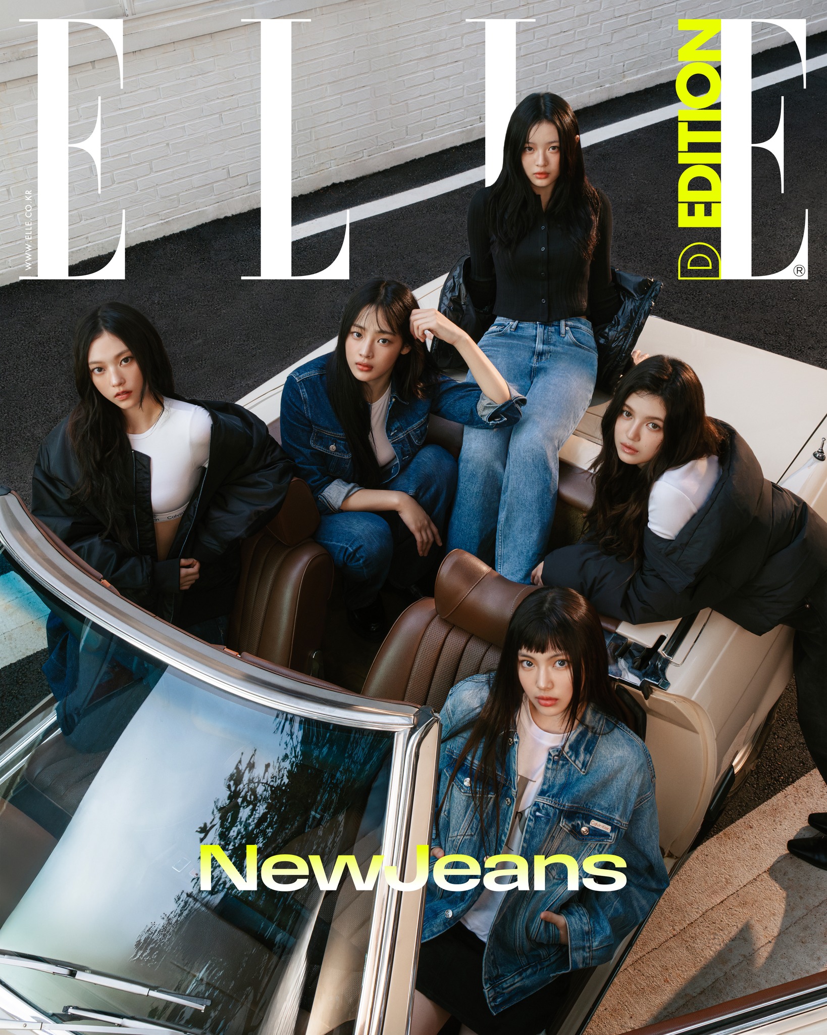 MINJI of NewJeans adorned the cover of the magazine ELLE KOREA's