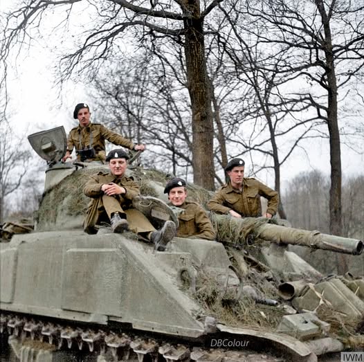Panzer-Archeology - Major Jack K Holman MC from Truro, Cornwall, in the ...
