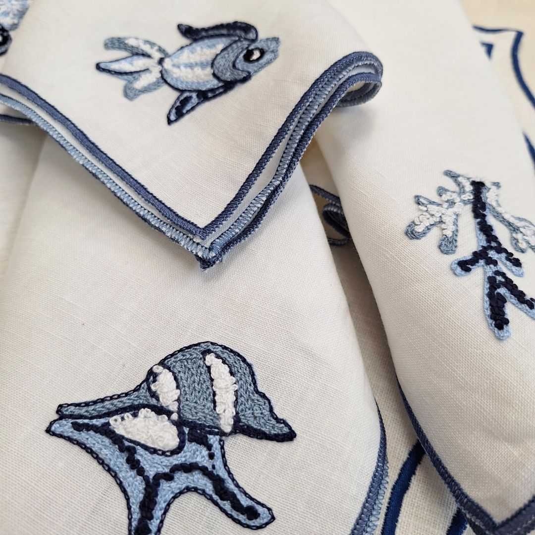 Lot De 2 Serviettes RICAMI FIORENTINI BALDI - Serviette Toilette + Invité Chats 100% Coton