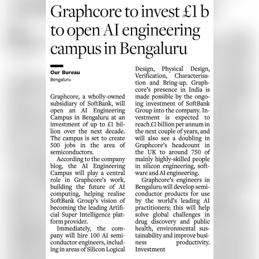 Invest - #Graphcore is set to open an AI Engineering Campus in # ...