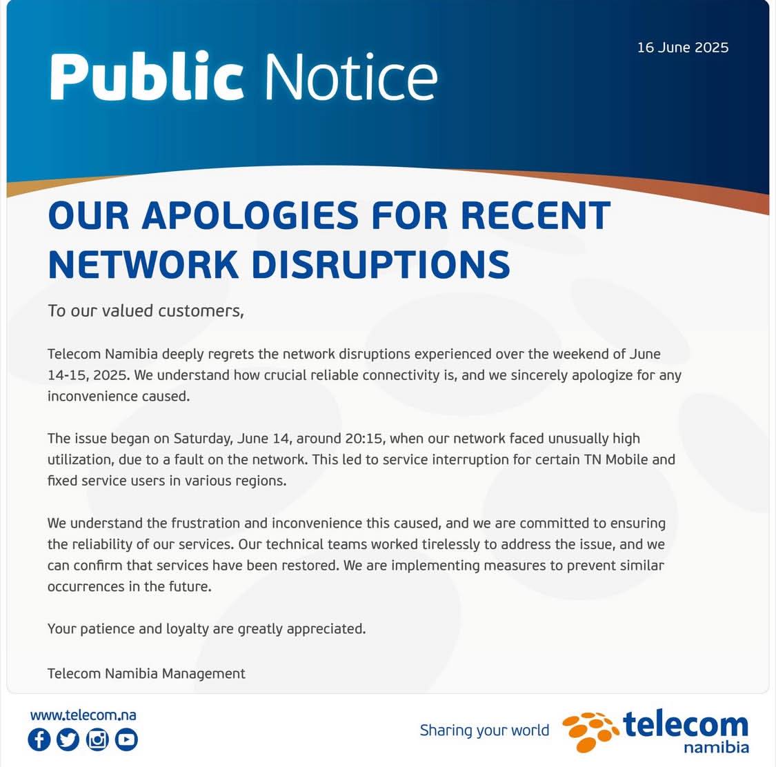 Telecom Namibia | Windhoek