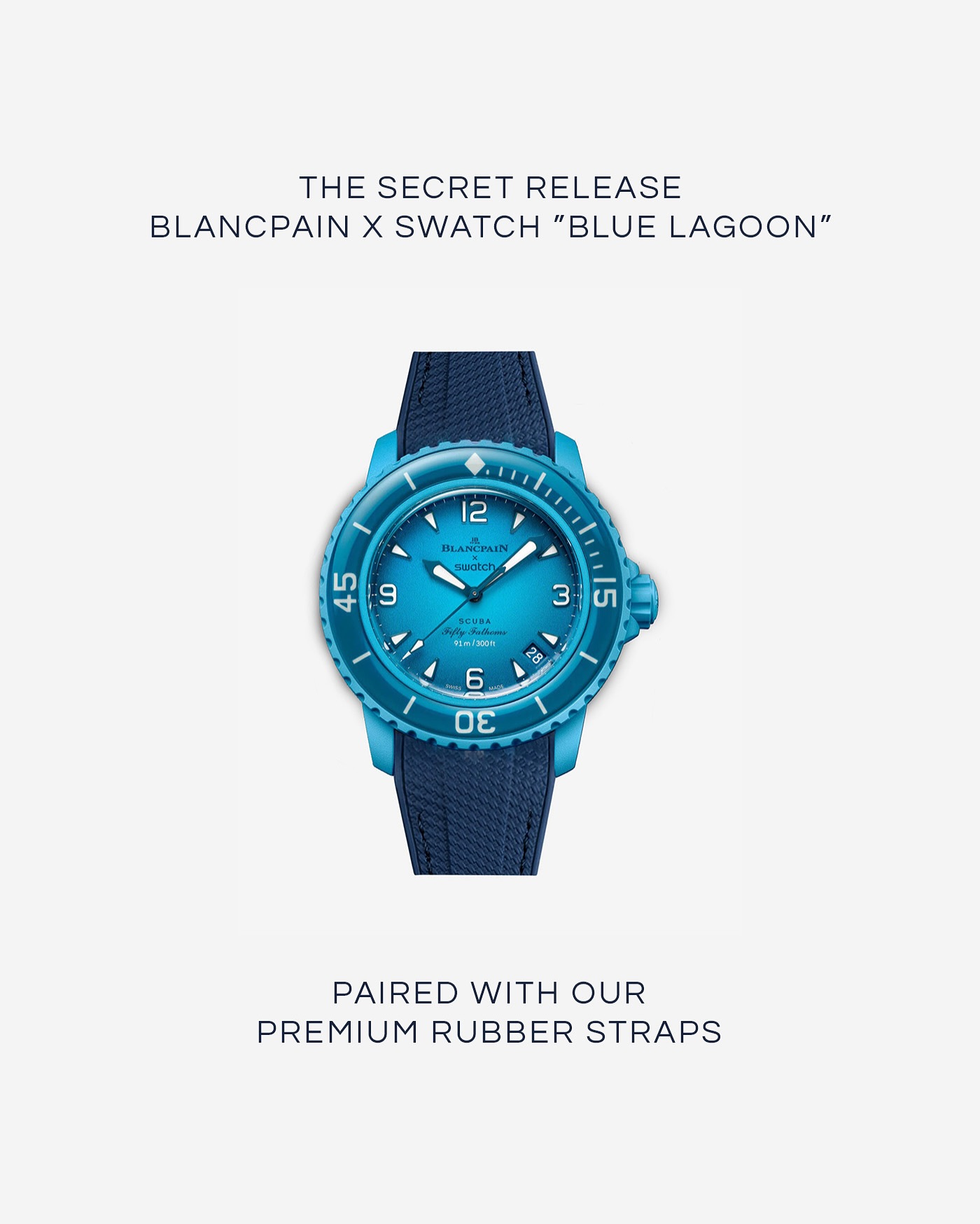 Blancpain X Swatch just shocked the watch world by quietly 
