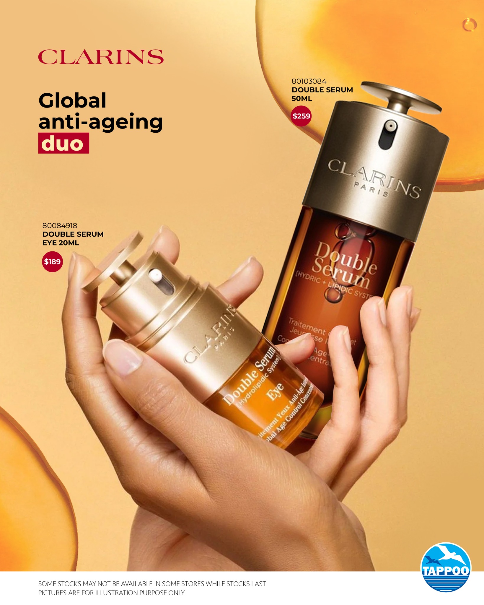 Turn back time with the power of two — Clarins Double Serum & Eye 