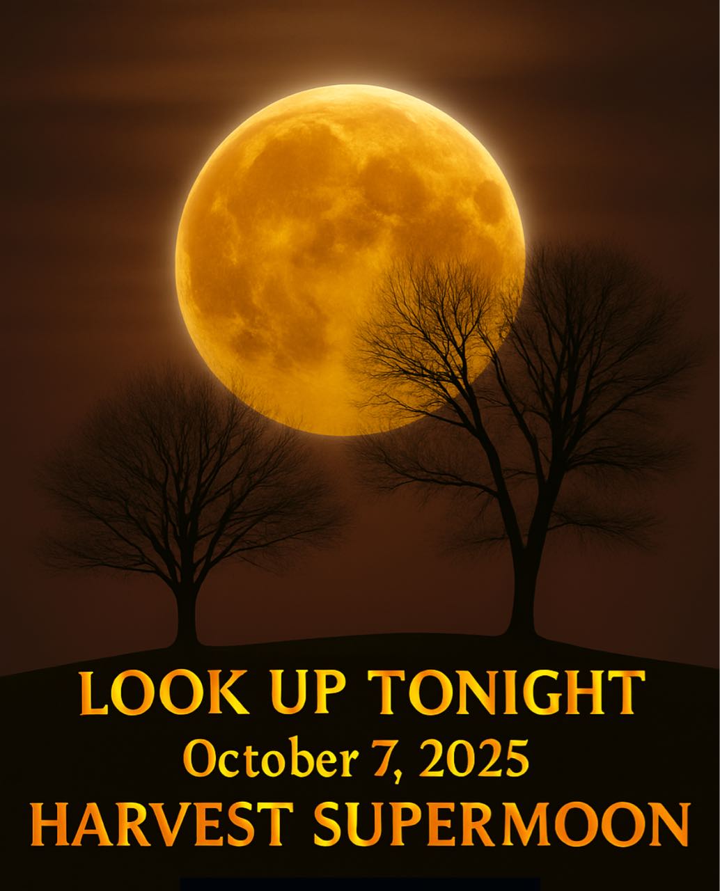 The beauty - 🌕 October 7, 2025 – The Harvest Supermoon 🌾 Tonight, the ...