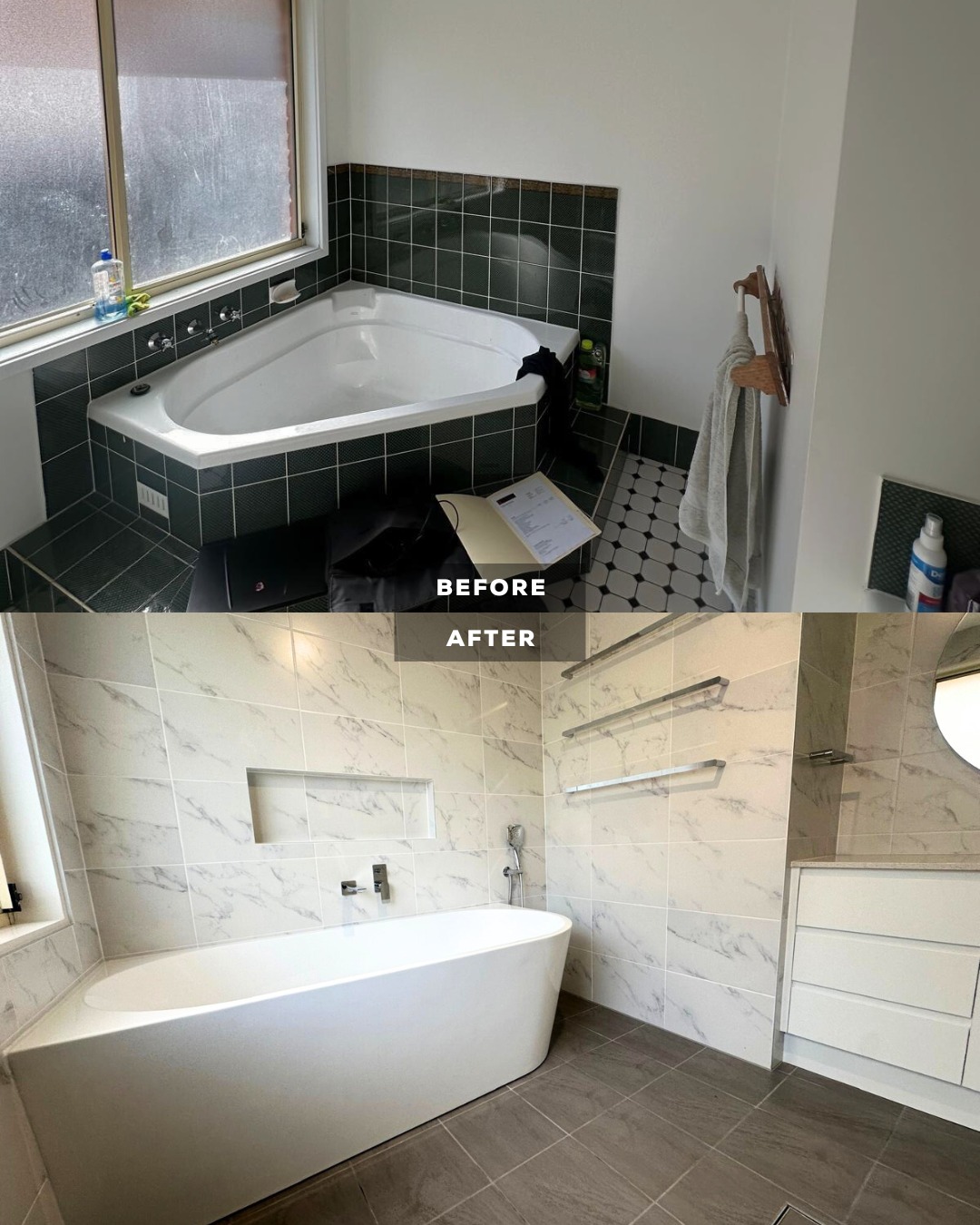 Here's the before and after of our... - Masterfix Projects | Facebook