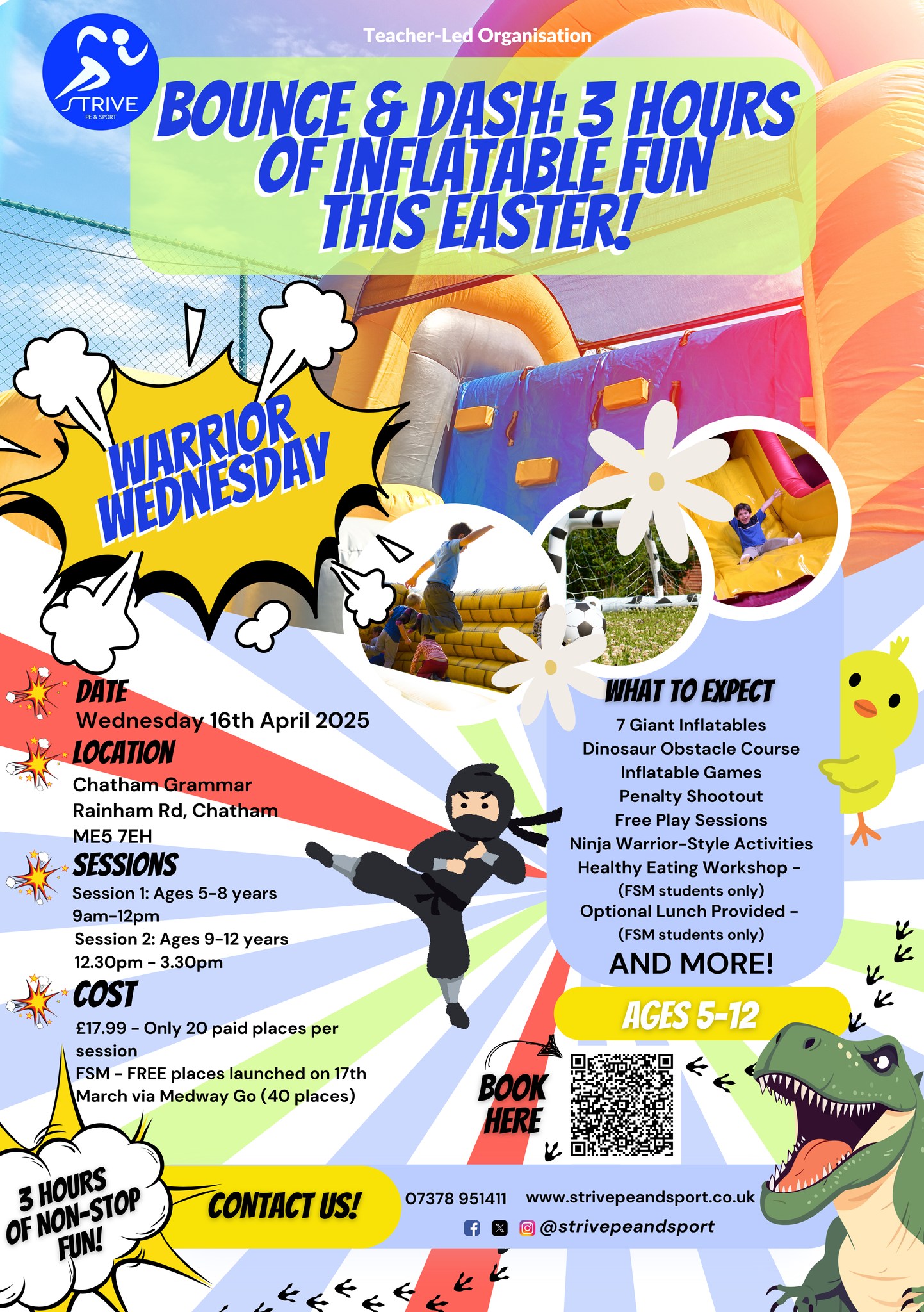 🚀🌟 INFLATABLES EVENT 🌟🚀 THE BIGGEST... - Strive PE and Sport | Facebook