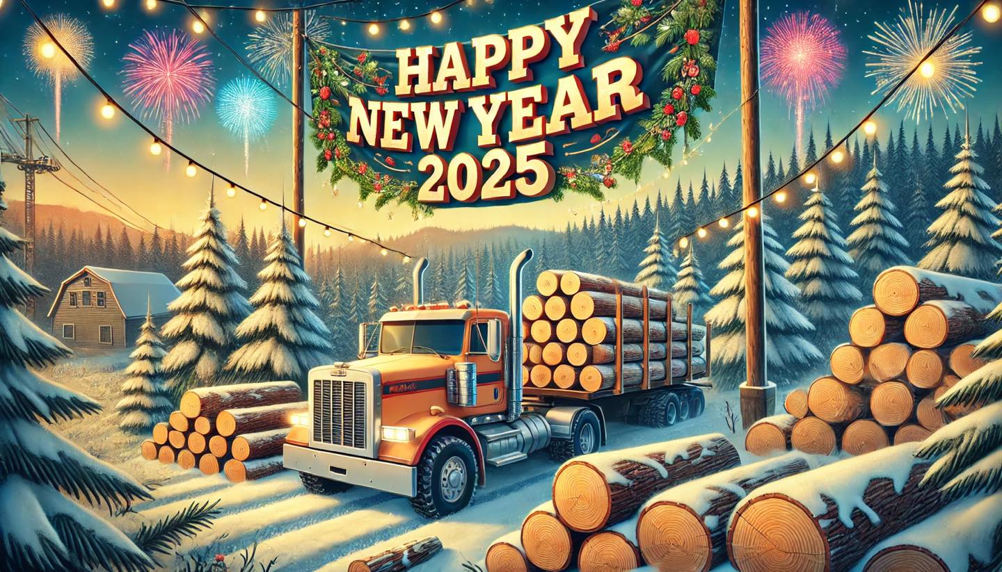 Holbrook Dyson Logging - 🌲 Cheers to 2025! 🎆 As the new year begins, we ...