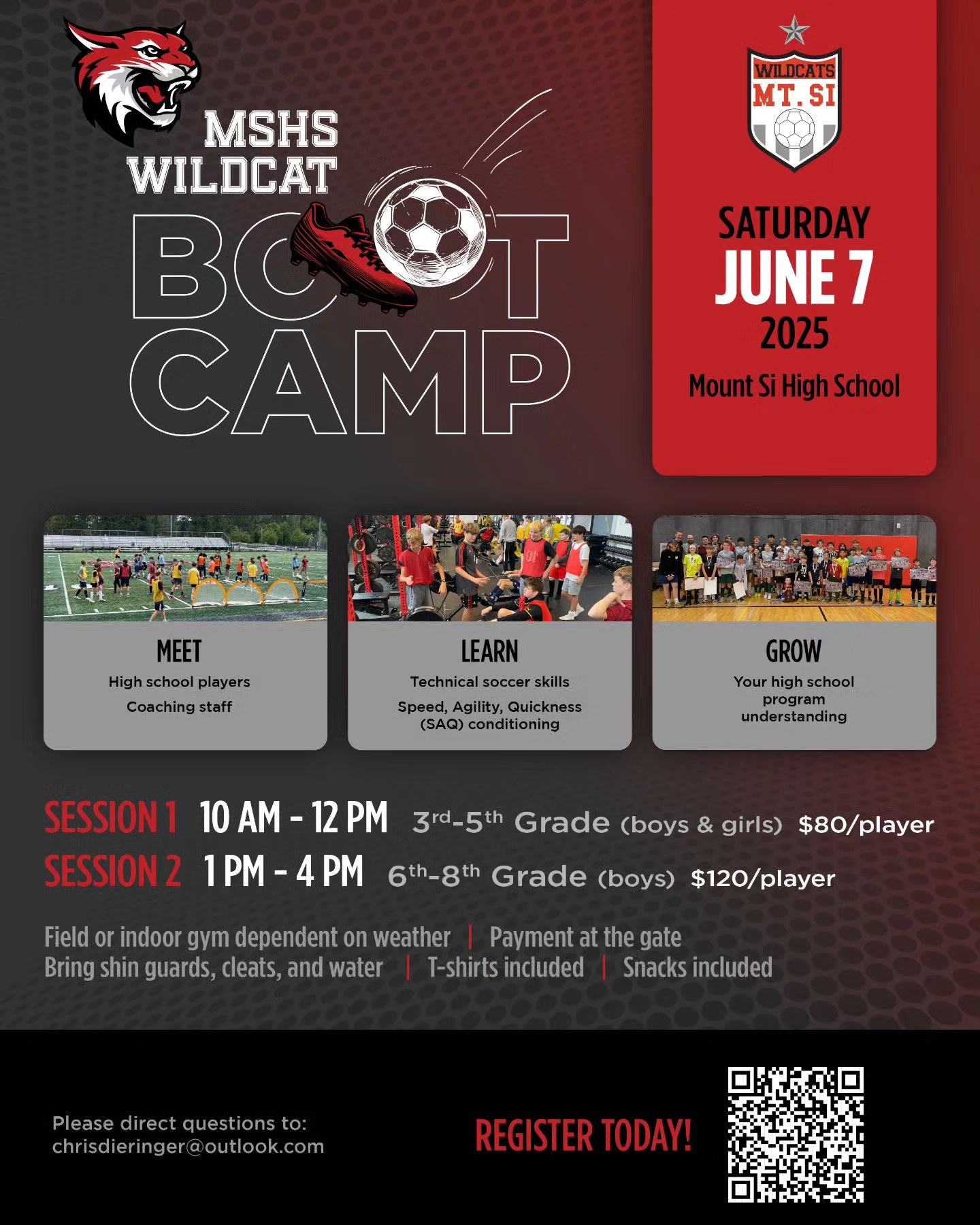 Cascade - Calling all Future Wildcats! ⚽️ Join the Mount Si High School ...