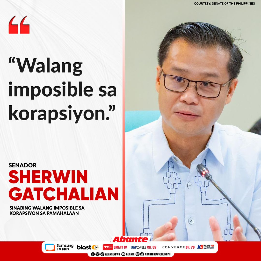 Abante - Mariing iginiit ni Senate Committee on Finance Chairman ...