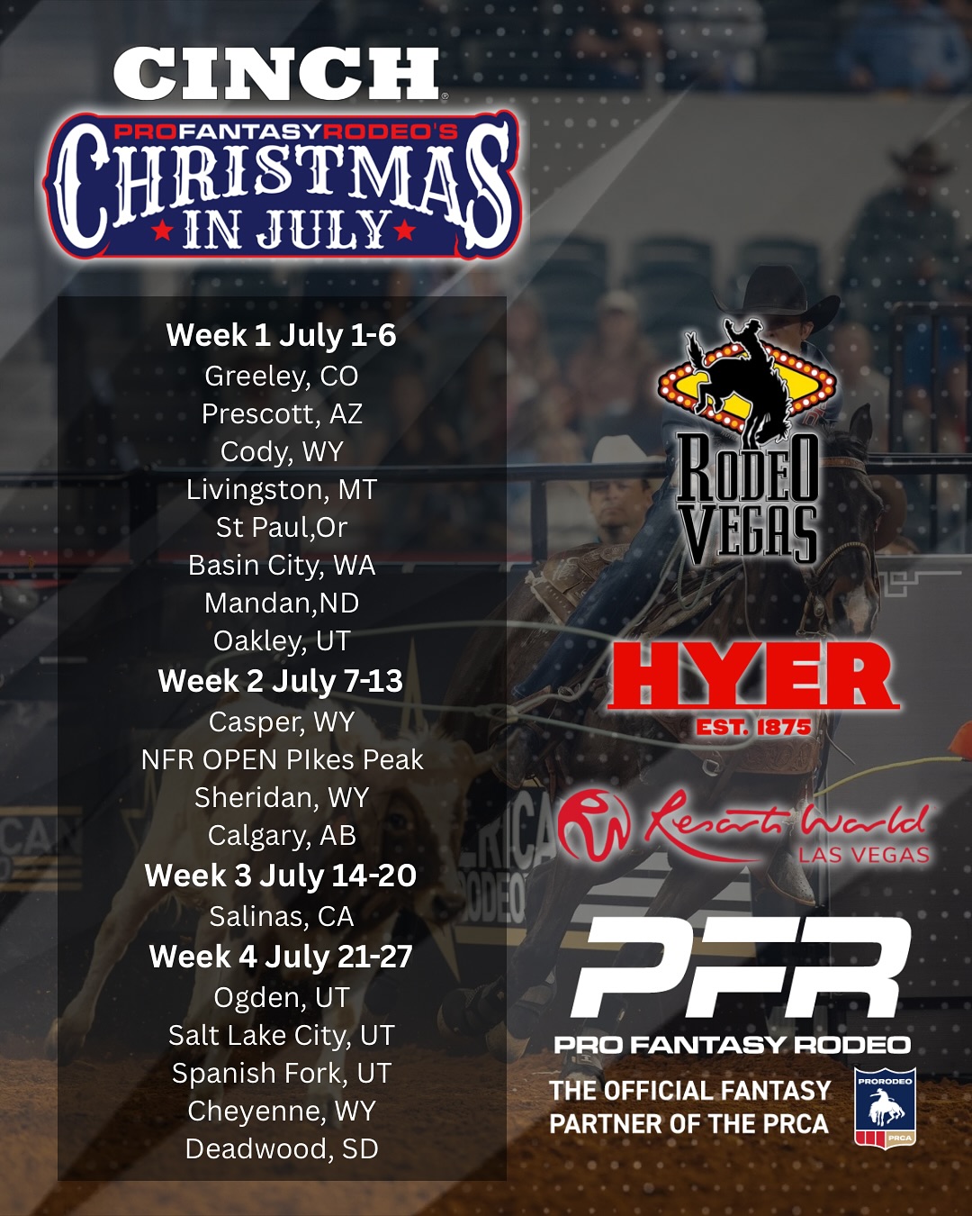 Pro Fantasy Rodeo - #rodeovegas #themirage | Facebook