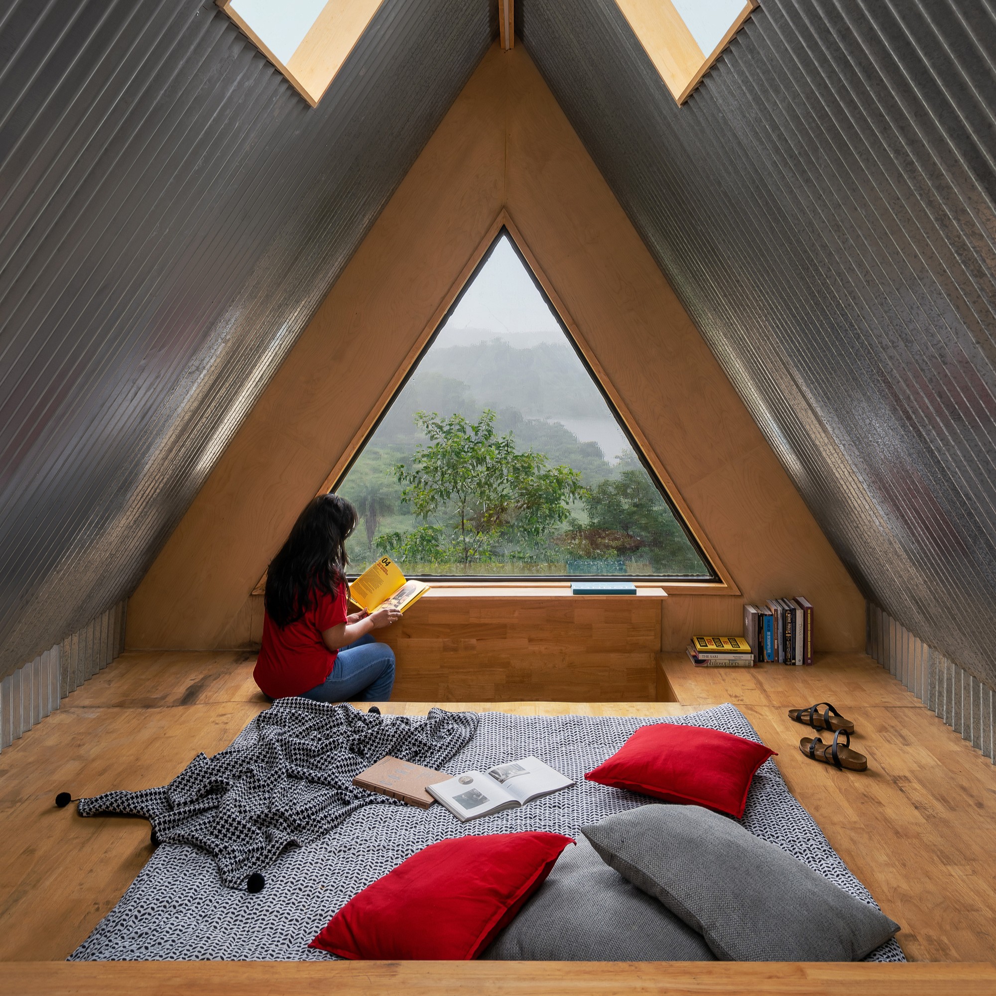 The Monsoon Cabin in Kanhe, India,... - Architecture & Design