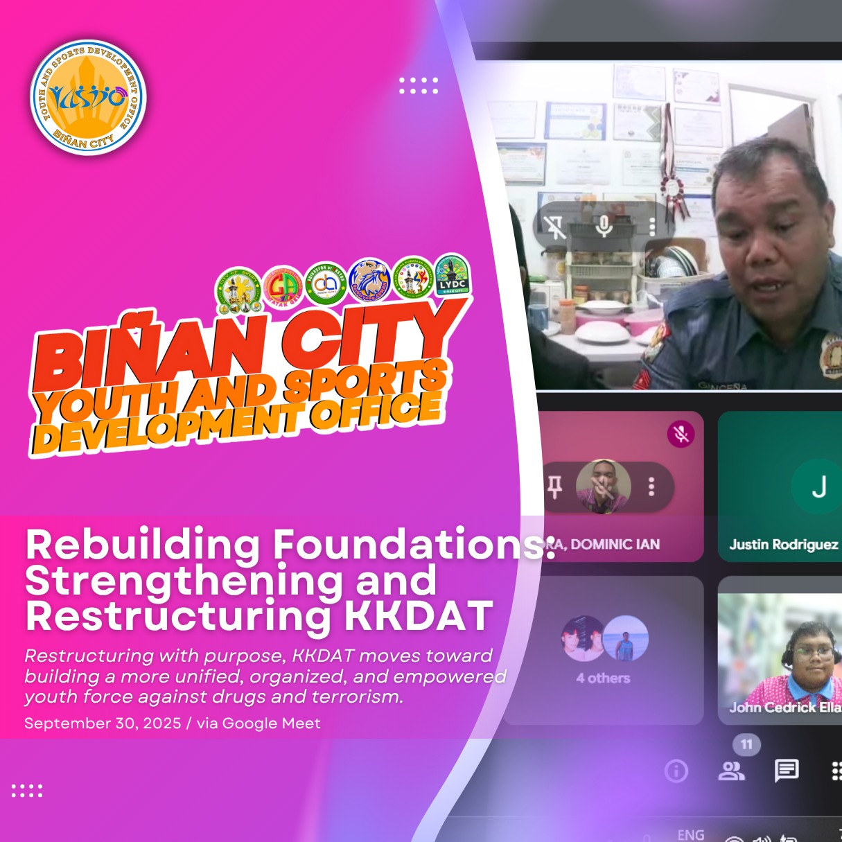 Kabataan Kontra Droga at Terorismo - Biñan City | Binãn