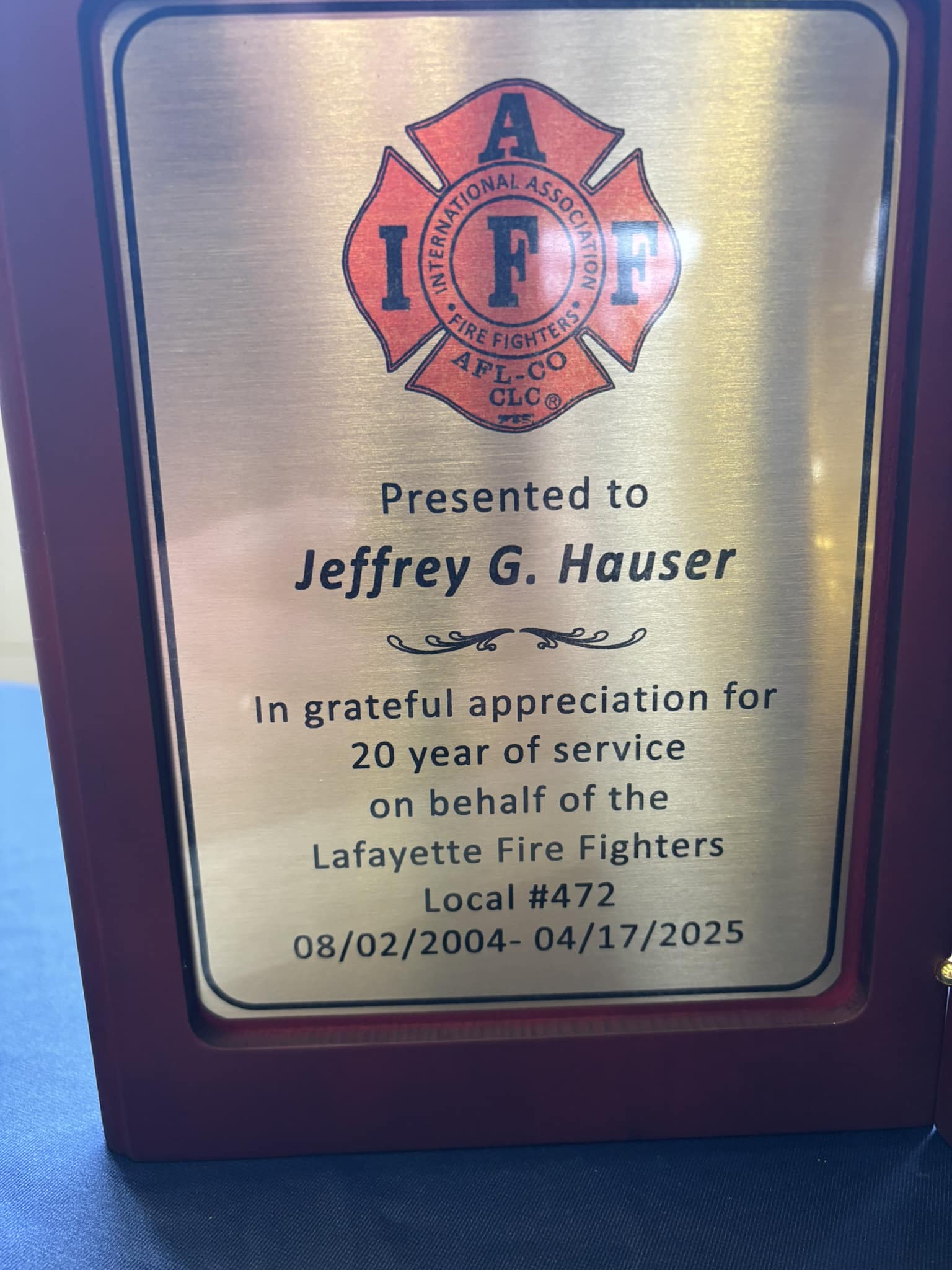 Lafayette... - Lafayette Professional Firefighters Local 472