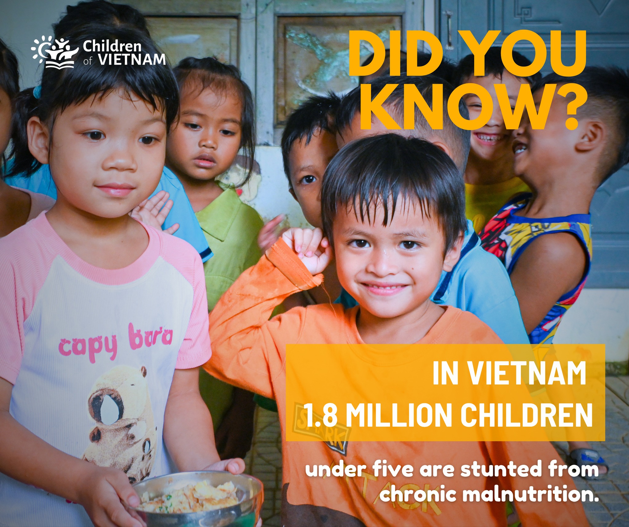 Did you know that in Vietnam, 1.8... - Children of Vietnam | Facebook