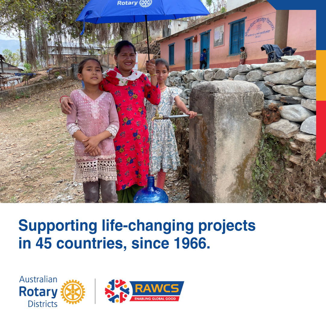 RAWCS - 🌍 Did you know? Since our inception in 1966, Rotary Australia ...