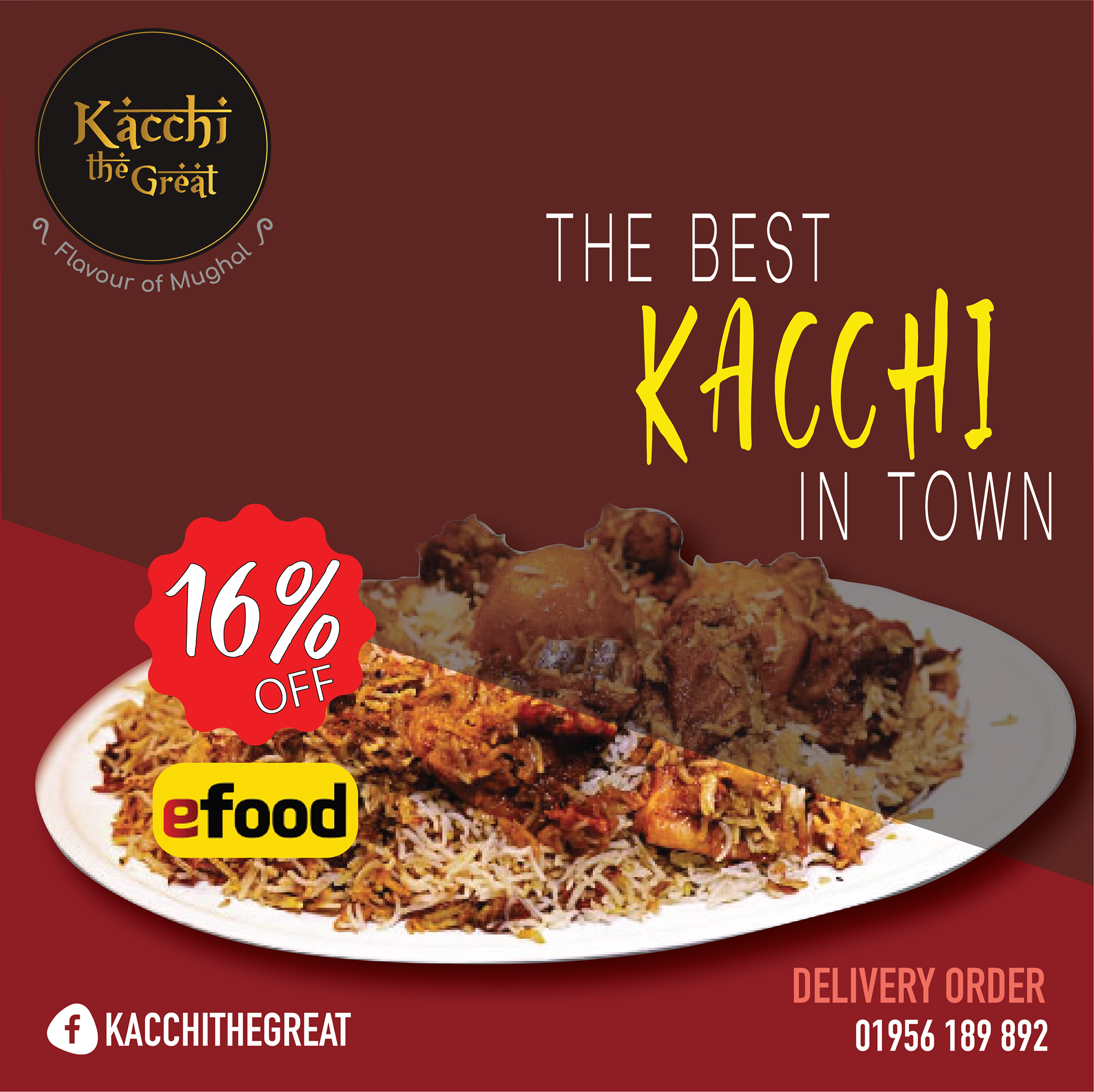 Kacchi - Contact us 01956 189 892 For Home Delivery and Catering