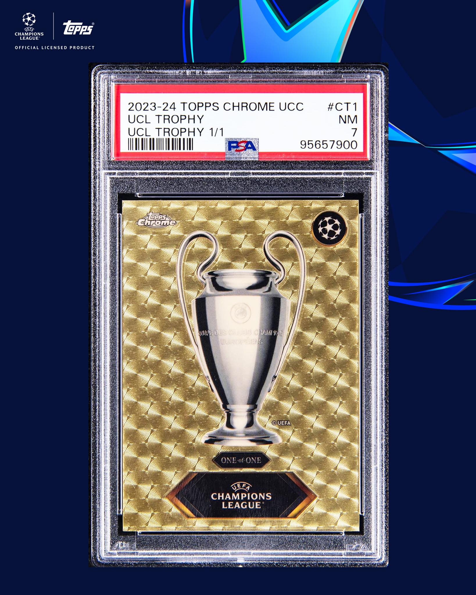 NEWS: The 1-of-1 Superfractor of the 2025-26 Champions League