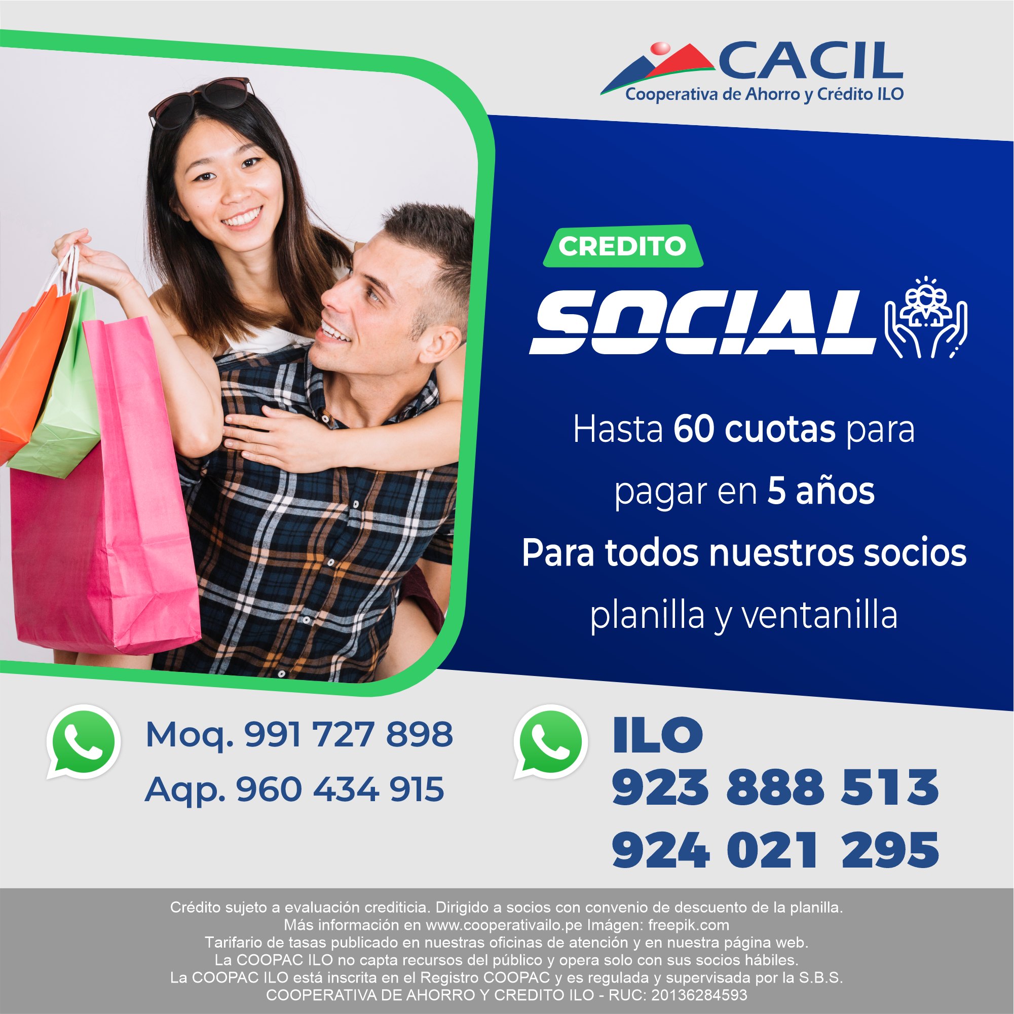 CACIL - Cooperativa de Ahorro y Crédito Ilo | Pacocha
