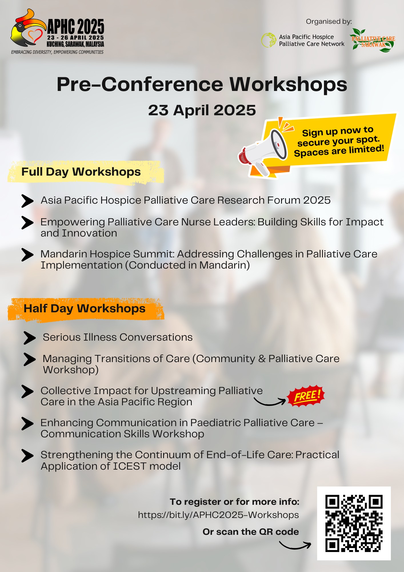 Asia Pacific Hospice Palliative Care Network - 📢 APHC 2025 Pre ...