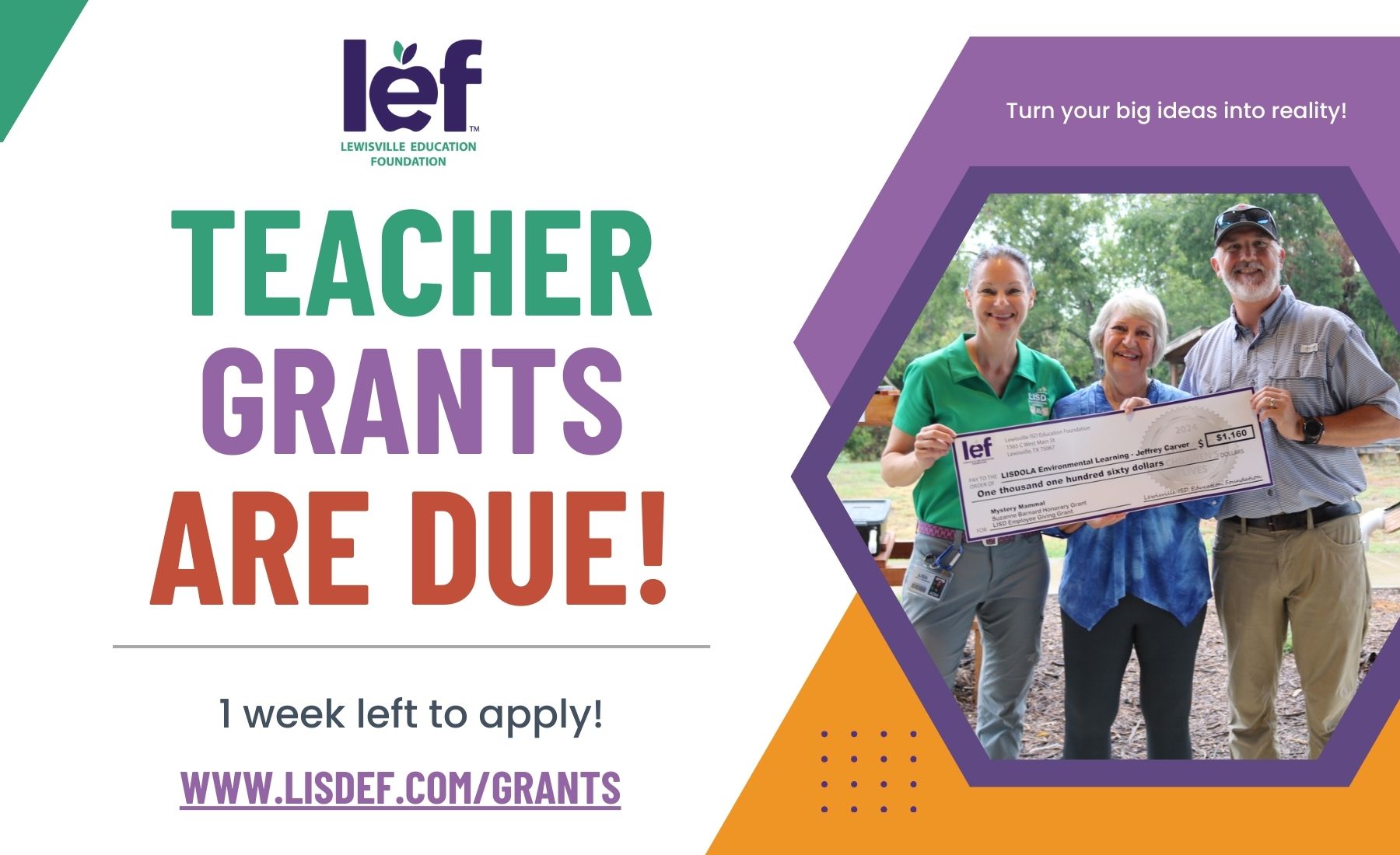 Lewisville ISD... - Lewisville ISD Education Foundation
