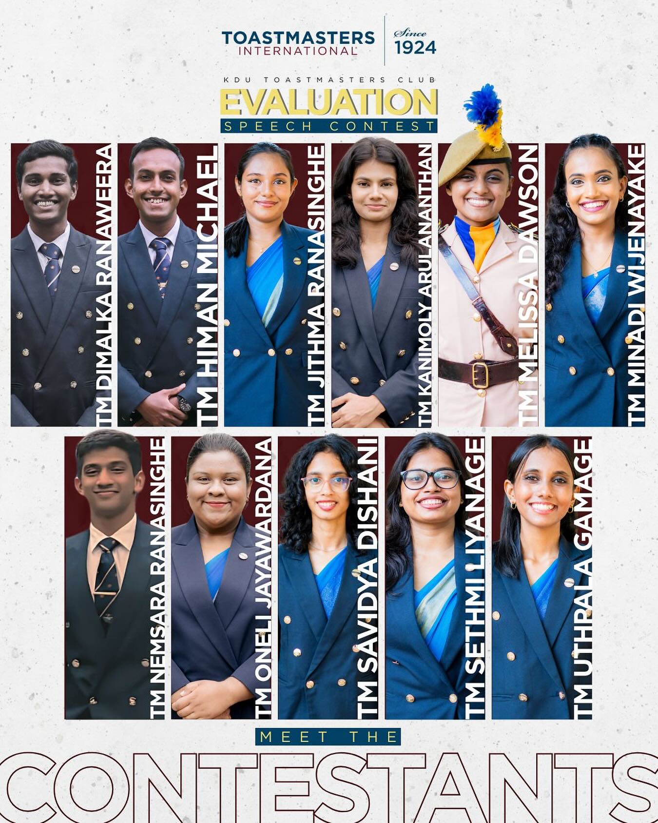 KDU - Meet the Evaluation Contestants! Sharp minds, keen listeners, and ...