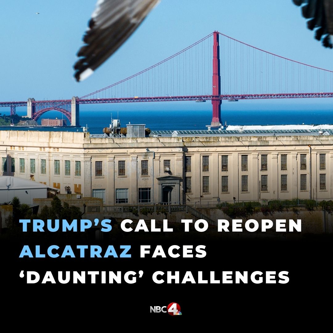 NBC4 - President Trump’s idea to reopen Alcatraz as a... | Facebook