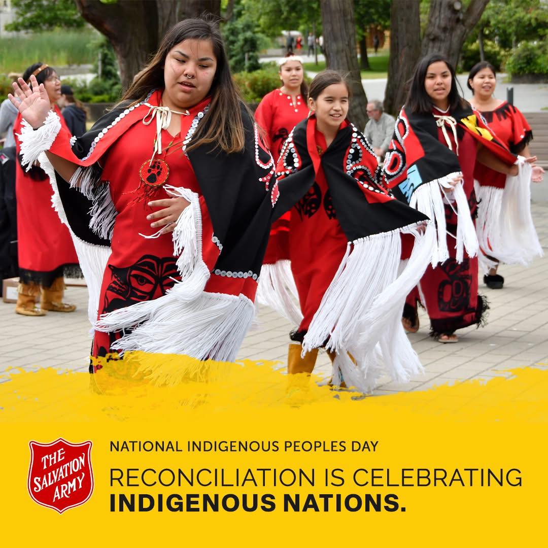 The Salvation - Today, we celebrate National Indigenous Peoples Day and ...